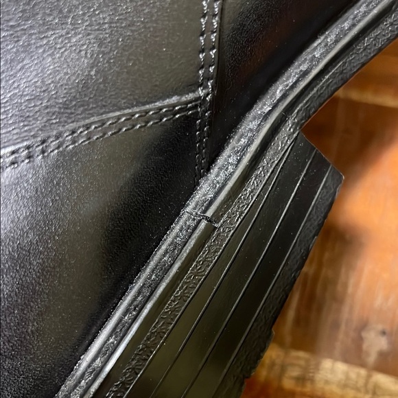 Florsheim Comfortech Black Oxford Shoes with Lace-Up Design, Mens 10 - Picture 6 of 8